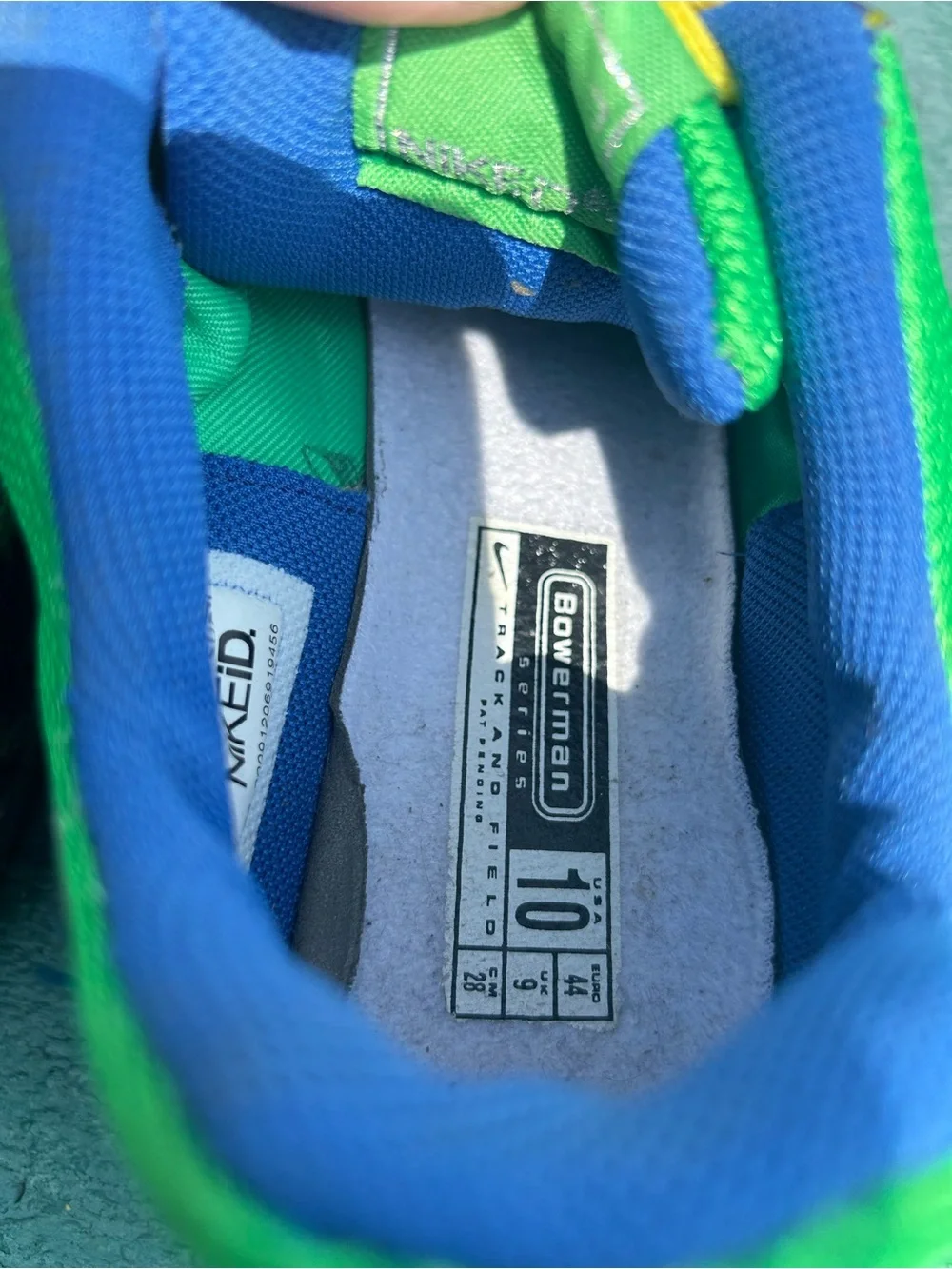 Nike vibrant blue